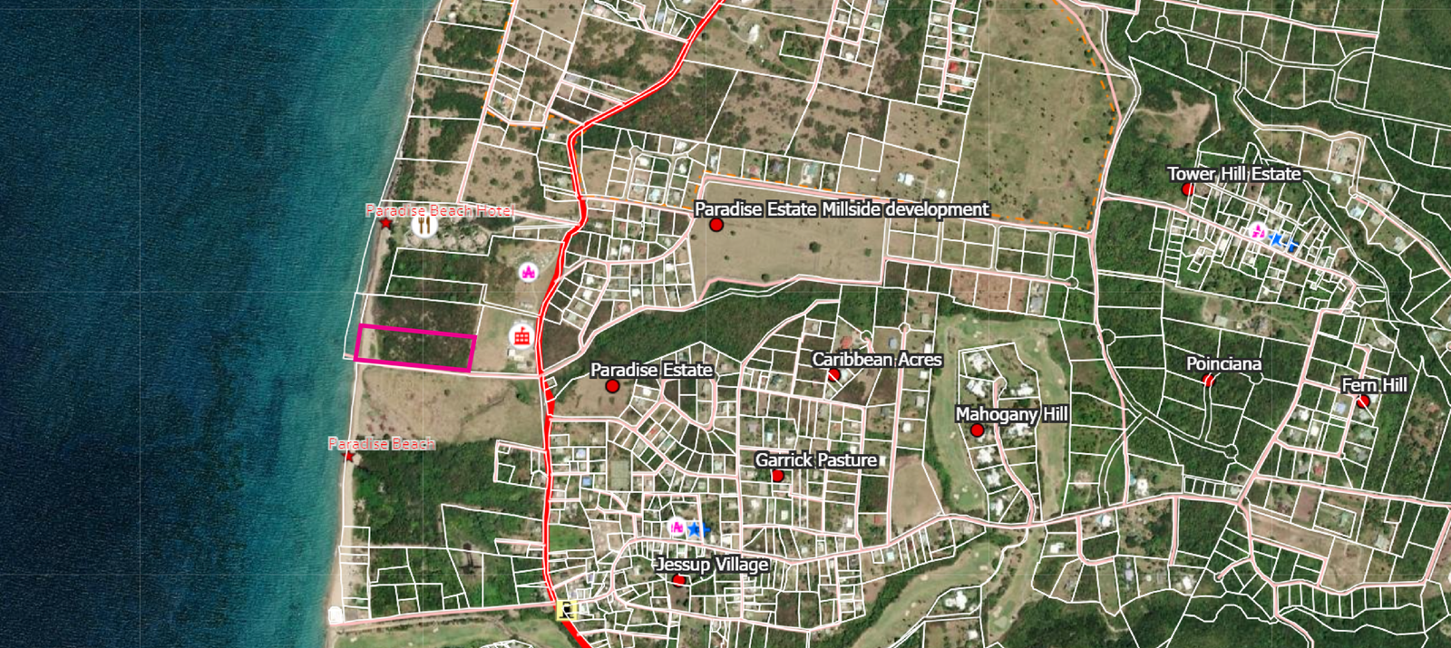 4 acres at Paradise Beach