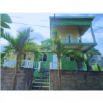 7 Degrees North Realtors tropical home in Nevis with lush greenery and scenic views.