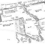 Prime real estate lot map in Evist, ideal for building custom homes, with detailed boundary measurements and adjacent property information. Perfect for real estate development or investment.